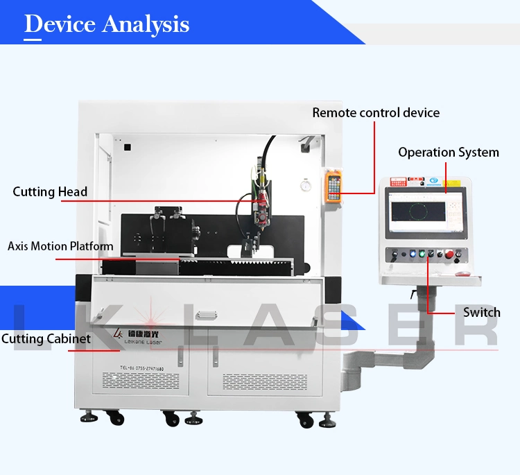 Stent Medical Tube Laser Cutting Machine Pipe Laser Cutter High Precision Laser Cutting Equipment